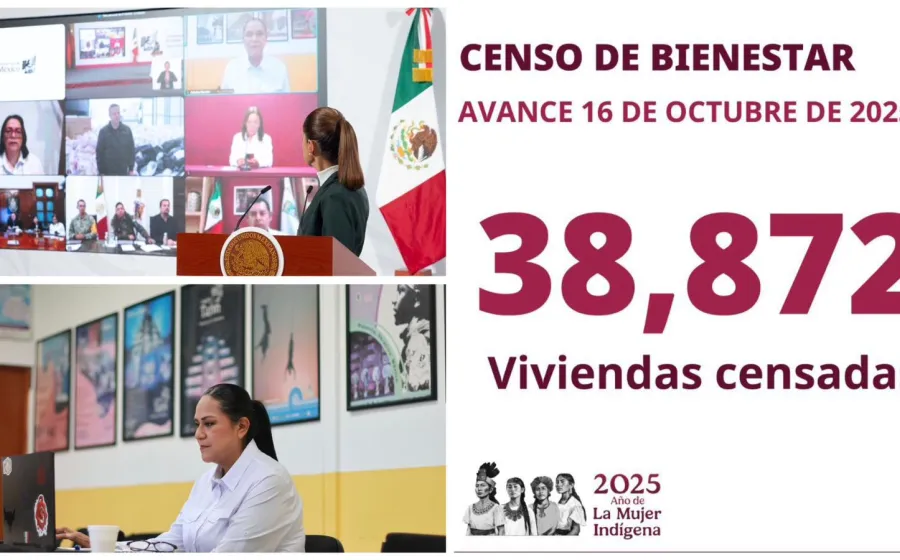 Gobierno de México: las y los servidores de la nación han censado 38 mil 872 viviendas afectadas por las lluvias