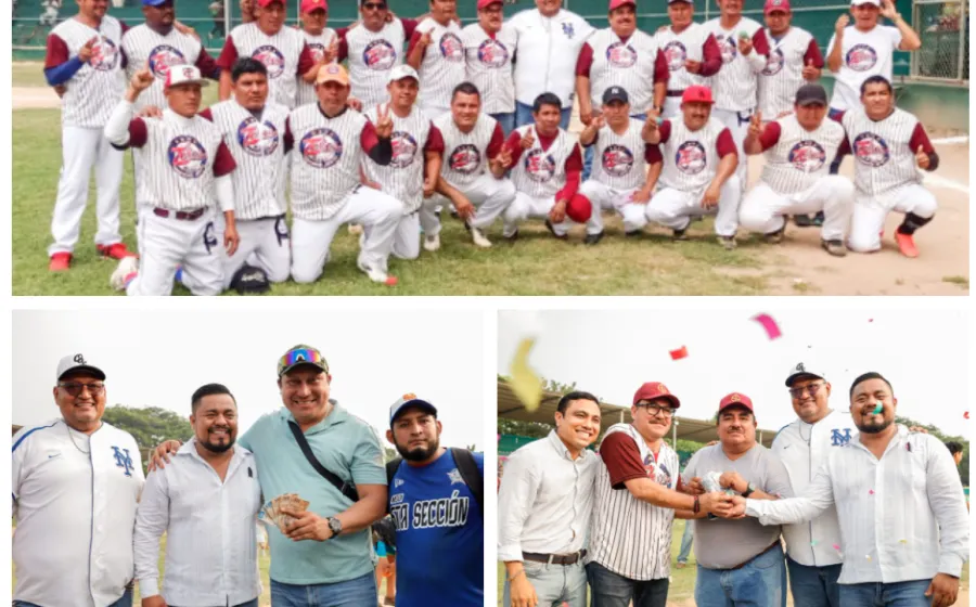 Tekos Despierta Juchitán, se corona bicampeón de la liga municipal de Béisbol Taladxi