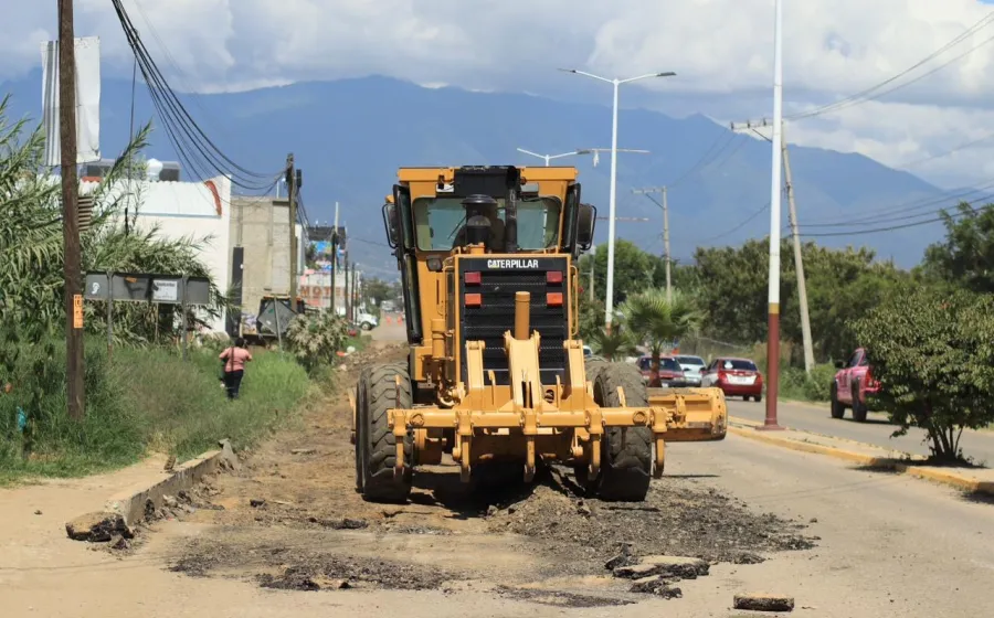 Xoxocotlán fortalece infraestructura vial con segunda etapa del programa Tache al Bache