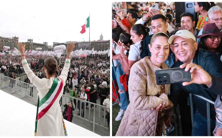 Celebra Nino Morales, un año de gobierno de Sheinbaum