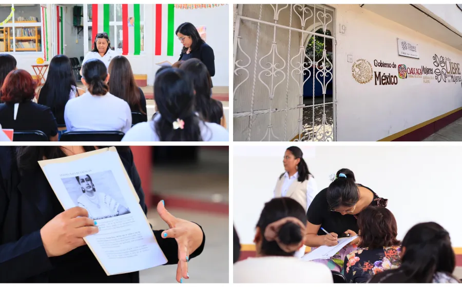 Mujeres de Xoxocotlán, protagonistas del cambio con Tejedoras de la Patria