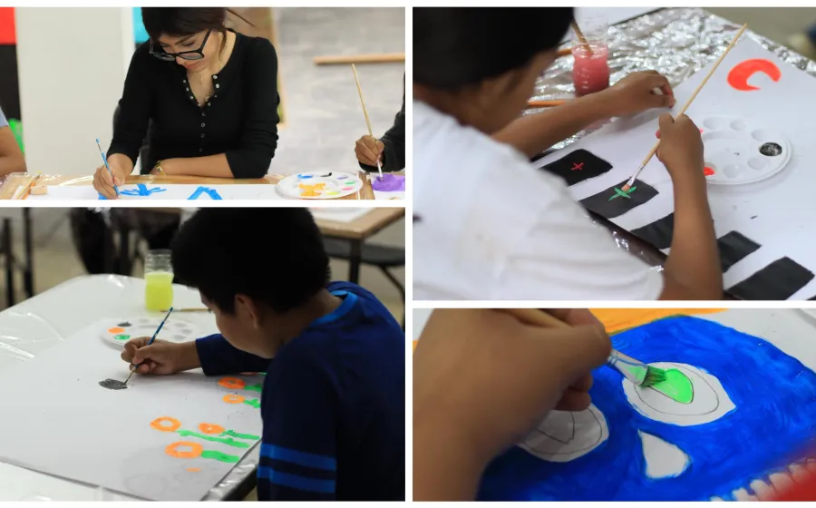 Noche de Almas Neón, arte que celebran la vida y la memoria en Xoxocotlán