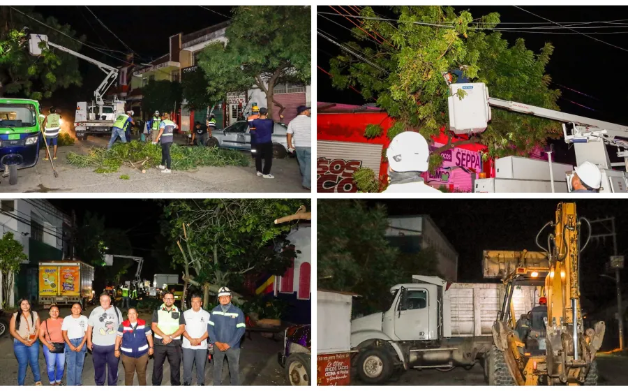 Trabajos de ordenamiento y mejora urbana transforman el Centro de Juchitán 