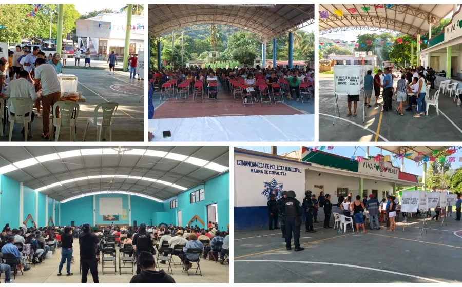 En paz y sin incidentes avanzan elecciones por Sistemas Normativos Internos en Oaxaca