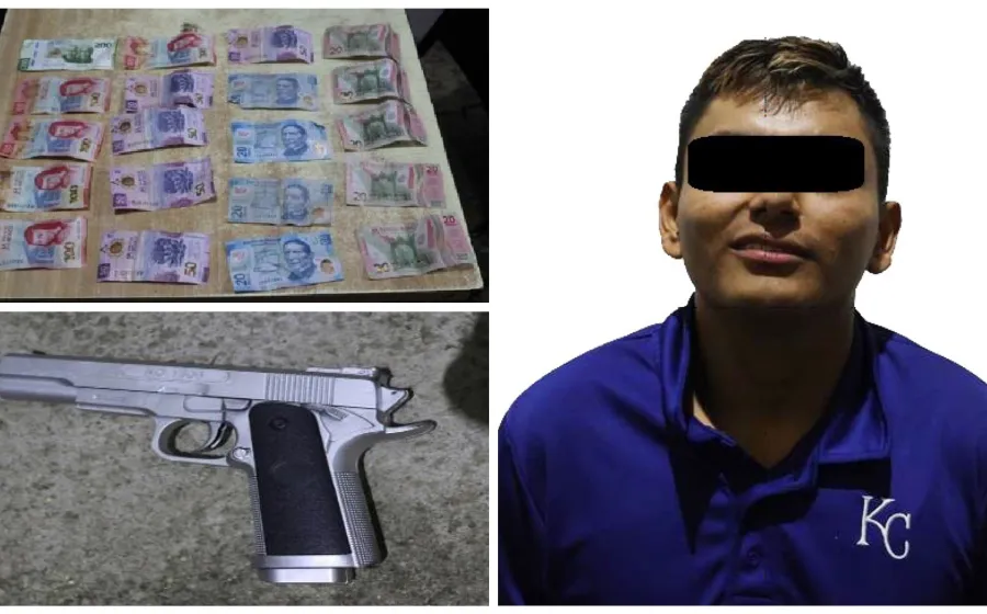 Policía Municipal detiene a una persona por el presunto delito de robo con violencia