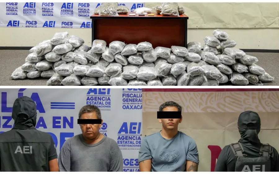 Detienen a dos y aseguran más de 100 kg de drogas en operativo contra célula del “Comandante Cromo” en el Istmo
