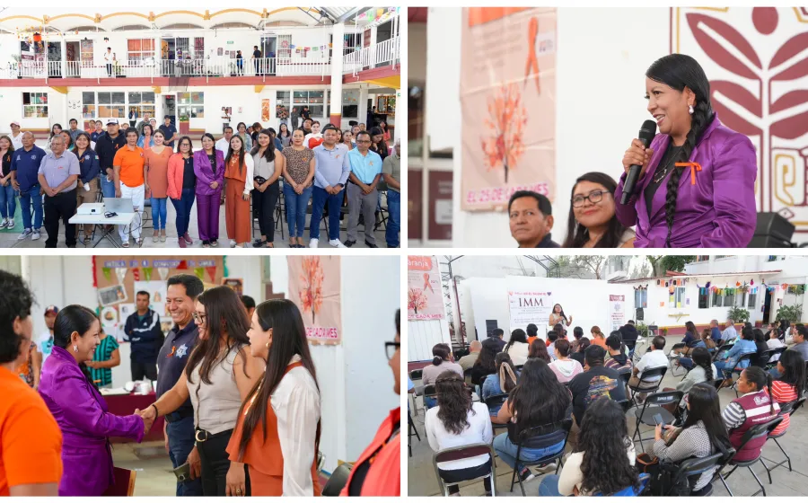 Gobierno de Xoxocotlán reafirma compromiso para prevenir la Violencia hacia mujeres y niñas