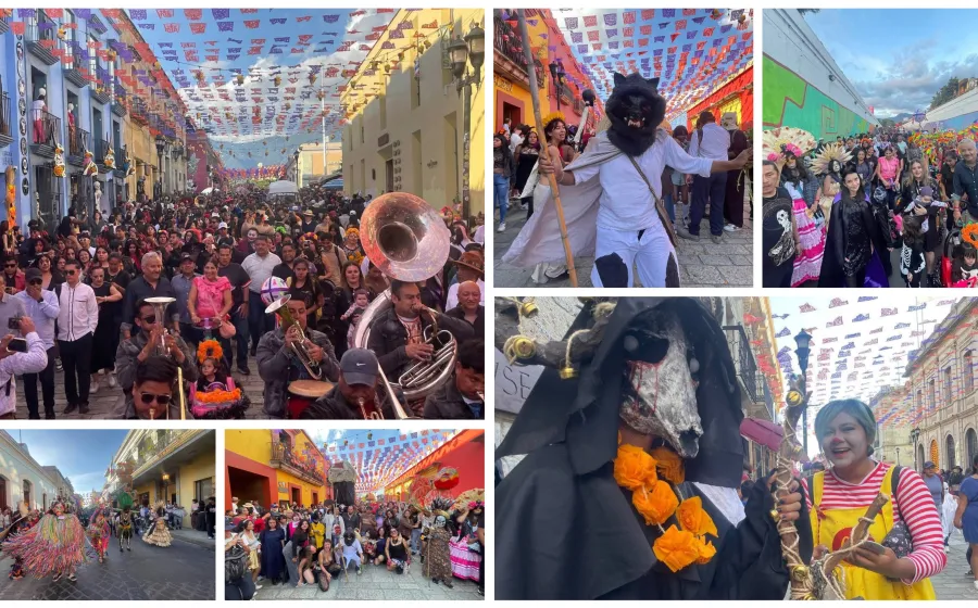 4 mil universitarios en la gran comparsa UABJO 2025