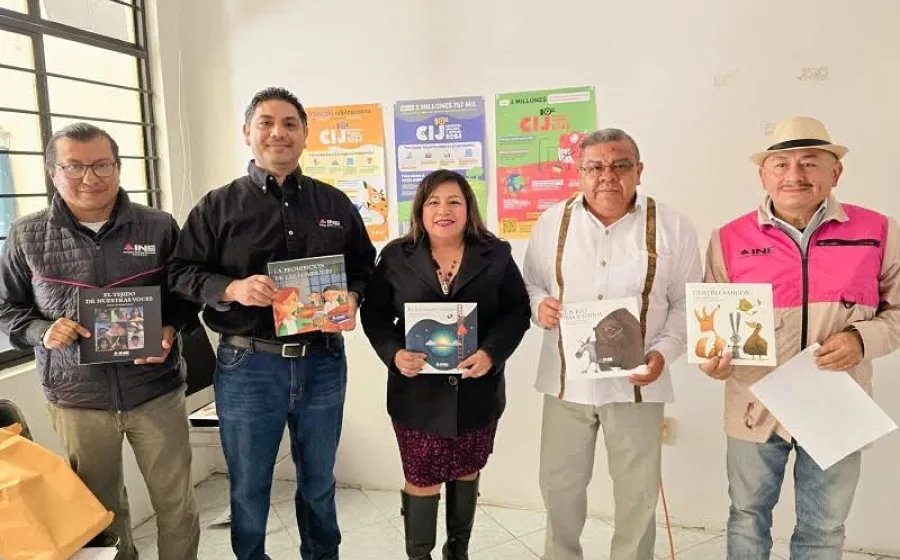 Impulsan IEEPO e INE Oaxaca el fomento a la lectura y la educación cívica