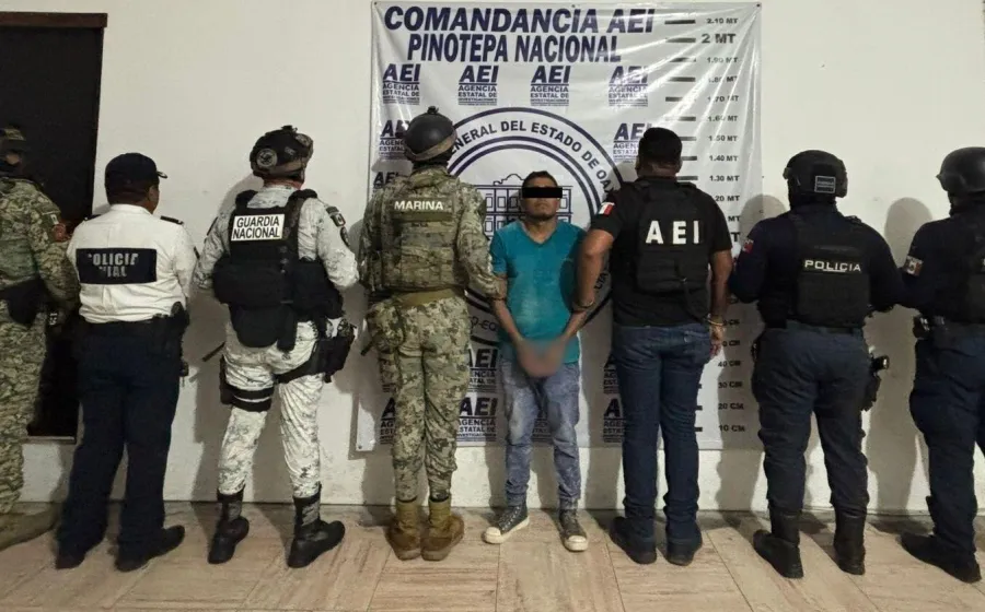 Detienen a un hombre en Pinotepa  como parte de la estrategia de combate al narcomenudeo