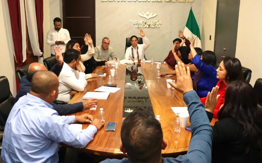 Cabildo de Santa Lucía del Camino aprueba Ley de Ingresos 2026 sin aumento de impuestos