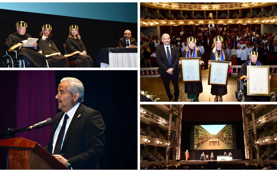 UABJO otorga Doctorado Honoris Causa a Isabel Grañé, Carmen Rodríguez y David Colmenares 