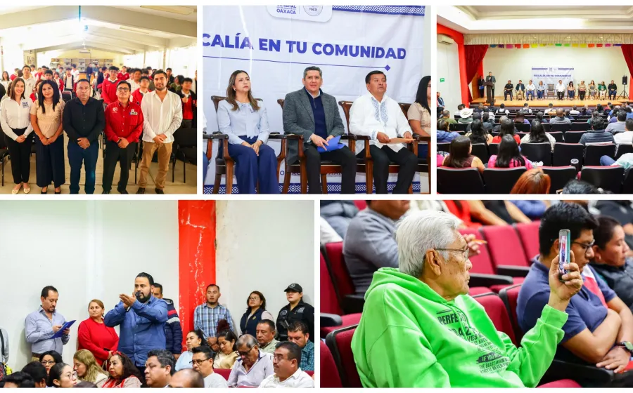 “Fiscalía en tu Comunidad, para una institución más humana, empática y confiable”: Fiscal de Oaxaca