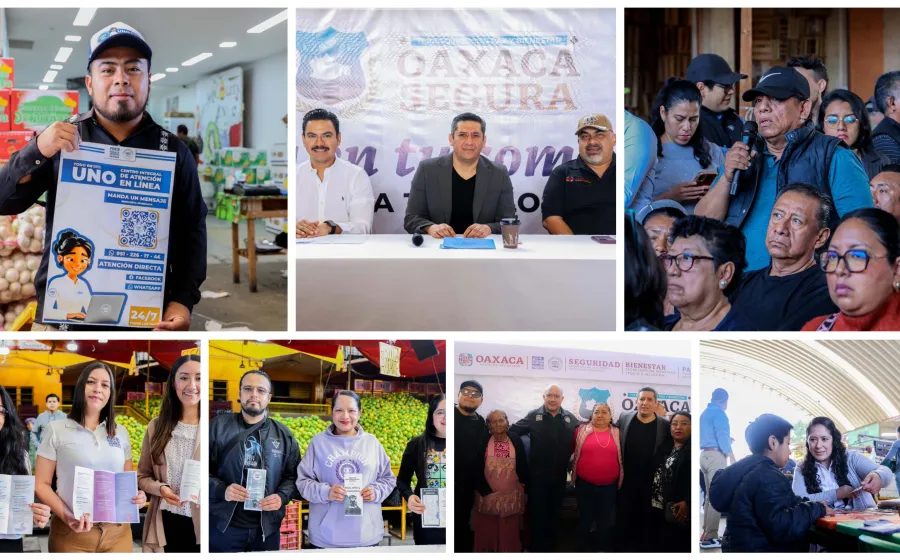 Diálogo abierto y directo con comerciantes de la Central: Fiscal de Oaxaca