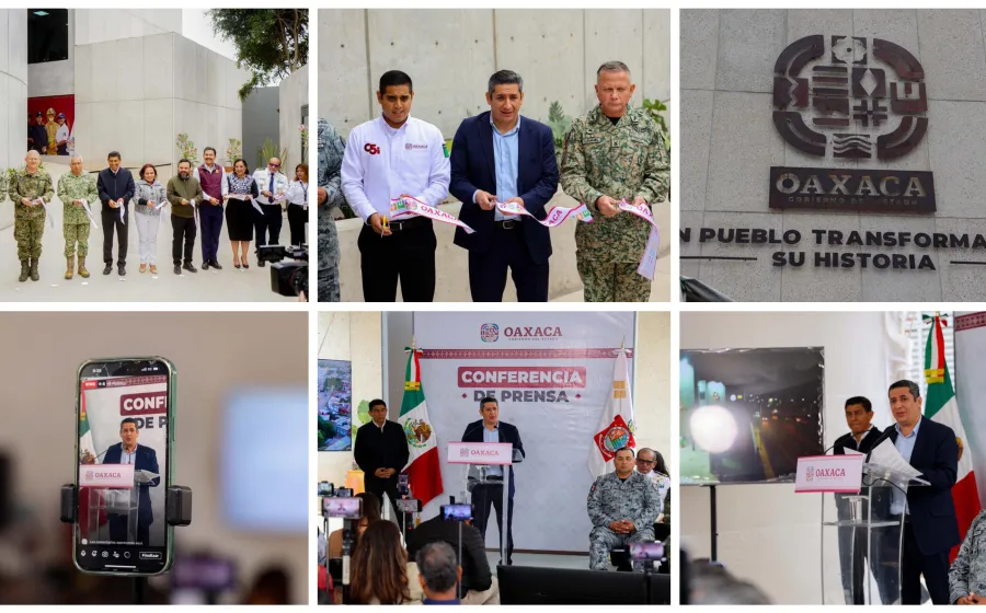 Puesta en marcha de C5, fortalece capacidad de reacción y prevención del delito en Oaxaca: Bernardo Rodríguez Alamilla