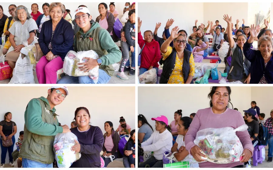 DIF Municipal refuerza atención alimentaria en la colonia Los Encinos