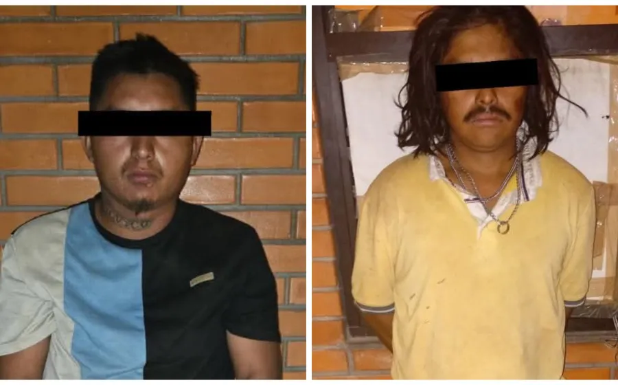 Capturan a “El Caporal”, y “El Pollo”, piezas clave dentro de la estructura delictiva de “Los Cromos”, en el Istmo