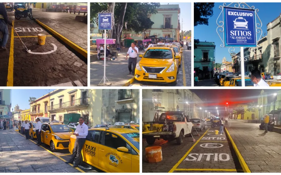 Sitio de taxis “Alameda” se renueva 