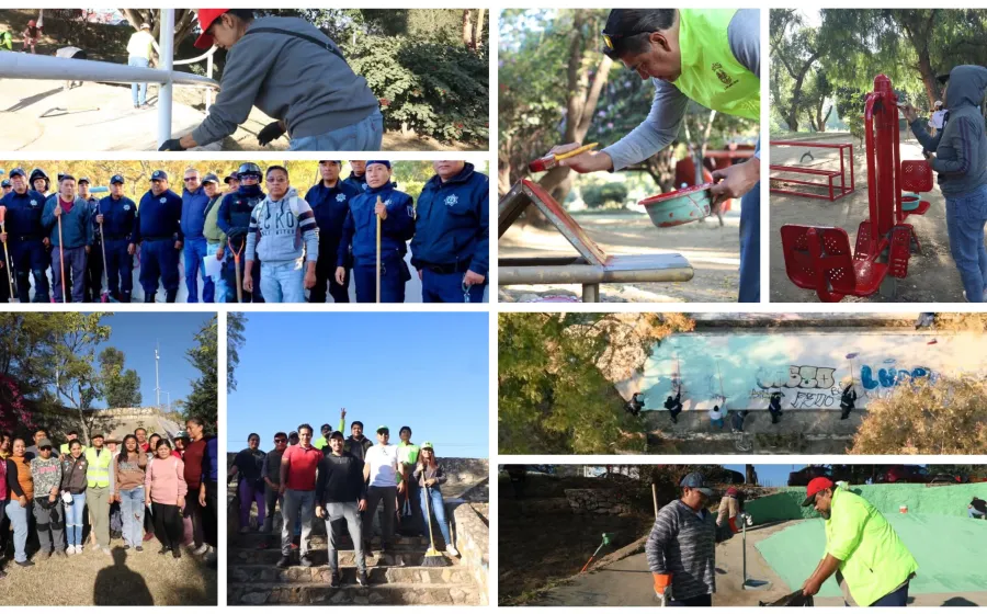 Megatequio de limpieza en las riberas del río Atoyac contribuye a una ciudad segura