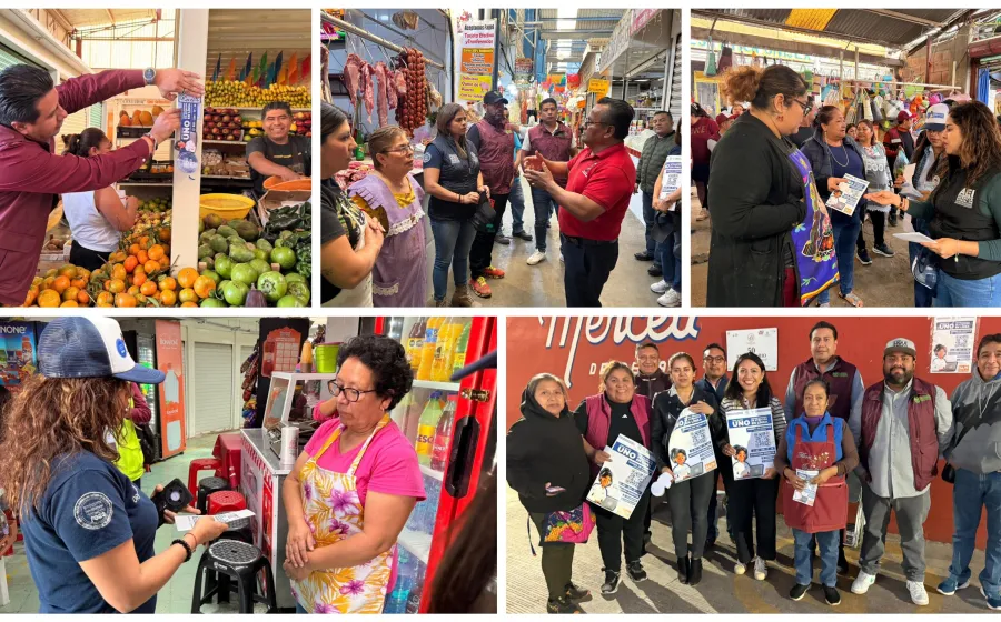 Concluyen platicas informativas sobre el programa “Todo en Uno” de la Fiscalía General del Estado en los 14 mercados de la capital