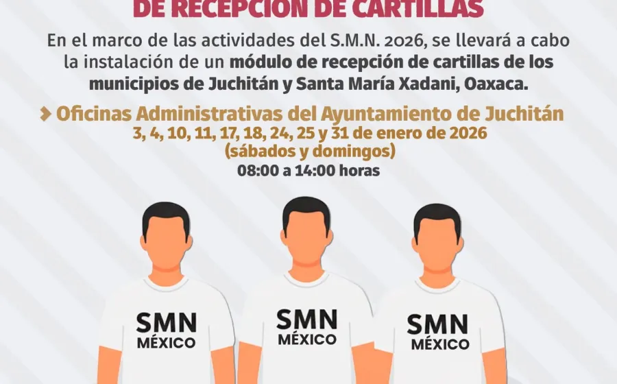 Instalan Módulo de Recepción de Cartillas