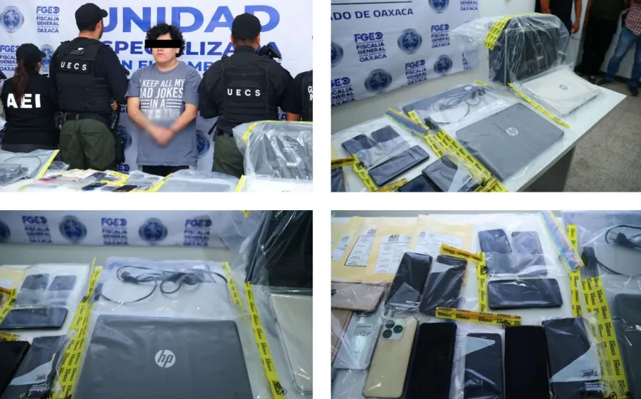 Fiscalía de Oaxaca desarticula red de distribución de pornografía infantil