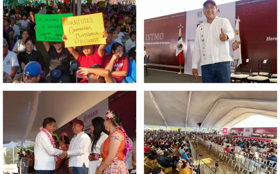 Nino Morales y sus hermanos indígenas reciben con entusiasmo a gobernador, durante Gira de Rendición de Cuentas