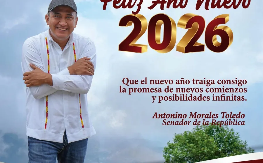 Nino Morales desea un 2026 lleno de salud, paz y bienestar 