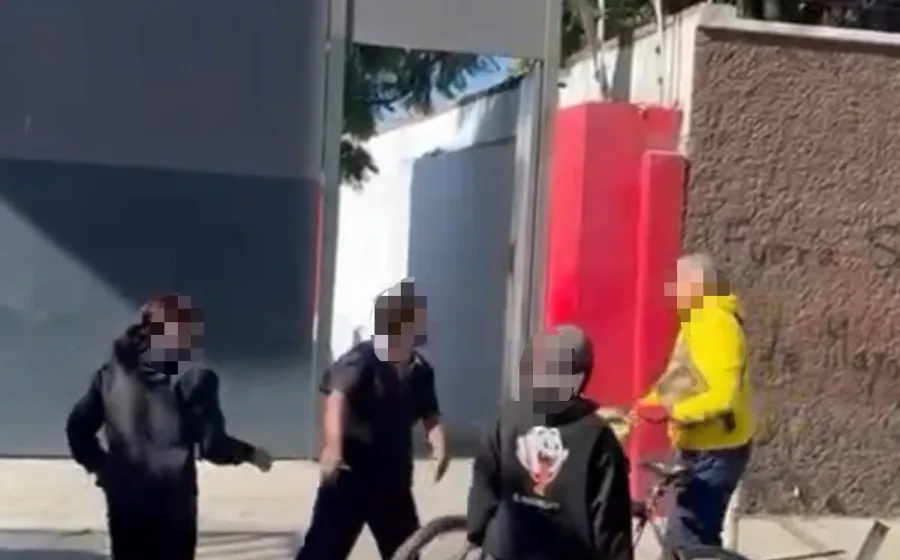 Fiscalía de Oaxaca investiga agresión de urbanero a ciclista