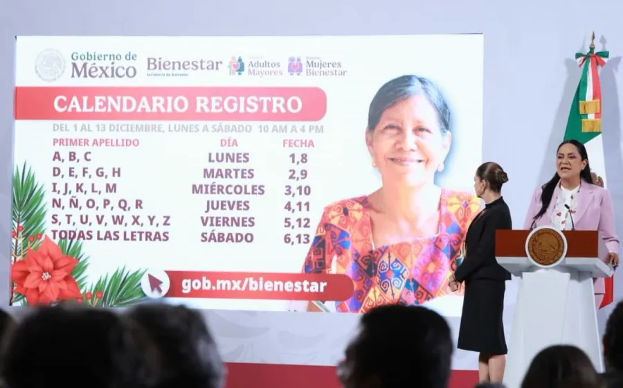 Abren Registro de Pensión Bienestar para Adultos Mayores y Mujeres