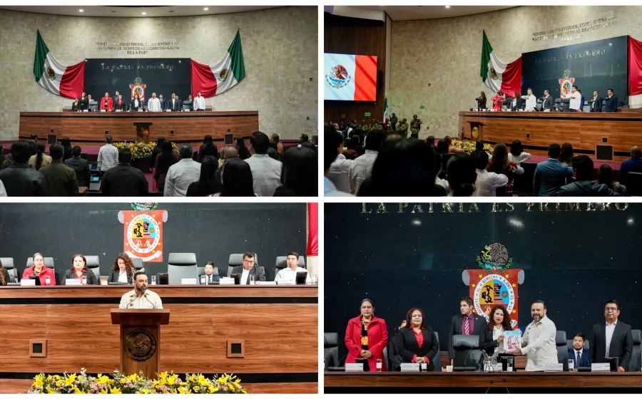 Entrega Poder Ejecutivo Tercer Informe de Gobierno a LXVI Legislatura