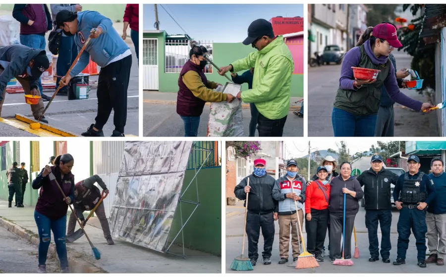 Tequio Vecinal transforma Viguera con acciones visibles y permanentes en las calles