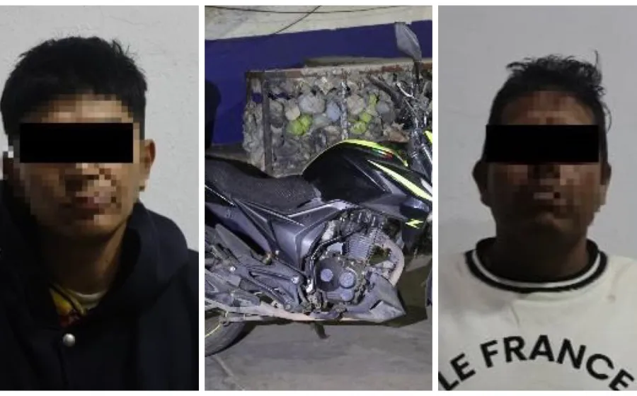 Policía Municipal detiene a dos personas por el presunto delito de robo