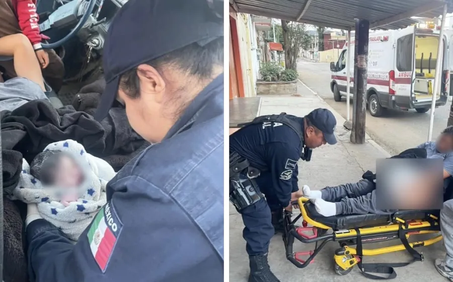 ¡Bienvenida al mundo! Nace bebé auxiliada por equipo de Santa Lucía del Camino