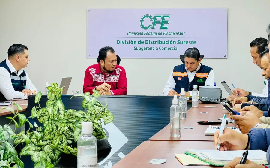IEEPO y CFE dan seguimiento a acuerdo interinstitucional para garantizar suministro y pago de energía eléctrica en escuelas de Oaxaca   
