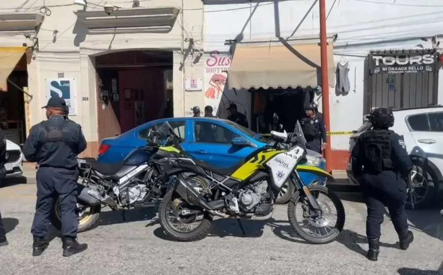 Instituciones de seguridad de Oaxaca capturan al presunto responsable del homicidio de una mujer en el Centro Histórico