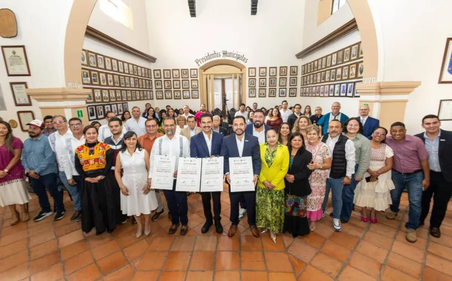 Oaxaca de Juárez consolida alianzas nacionales con Los Cabos, Baja California Sur y Puruándiro, Michoacán
