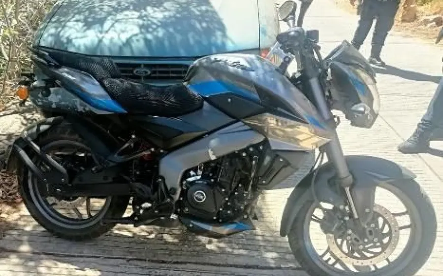 Policía Municipal asegura motocicleta al contar con reporte de robo activo