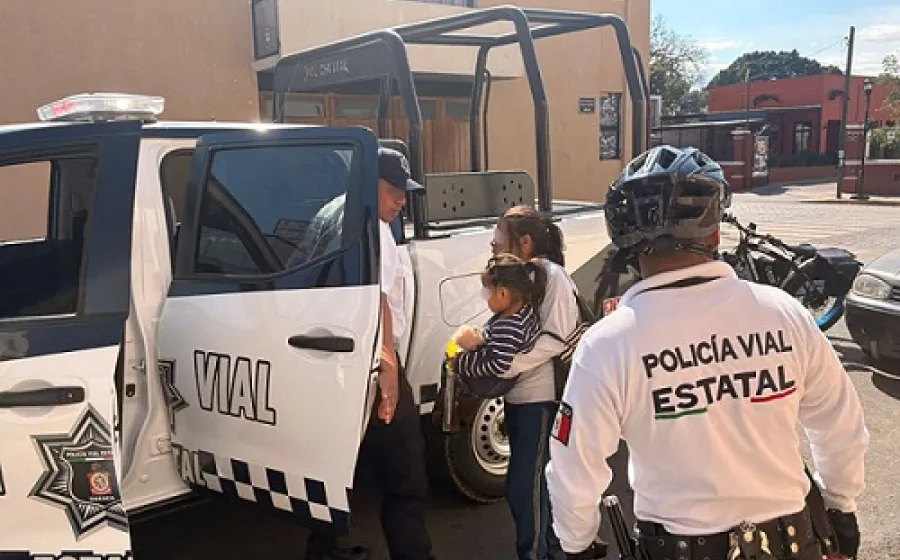Localiza Policía Vial Estatal a personas mayor y menor de edad reportadas como desaparecidas