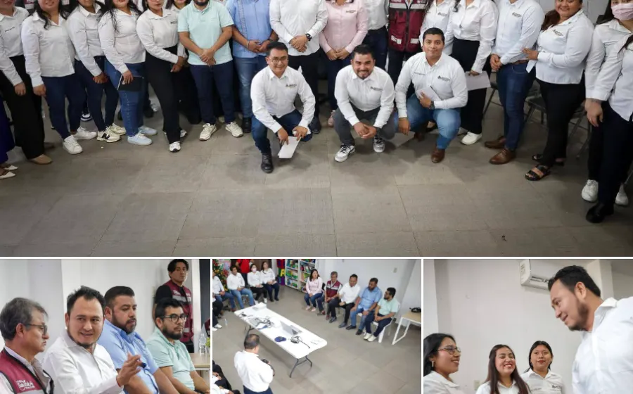 IEEPO capacita en Juchitán a personal de la dirección de educación para el seguimiento de "Vive Saludable, Vive Feliz"