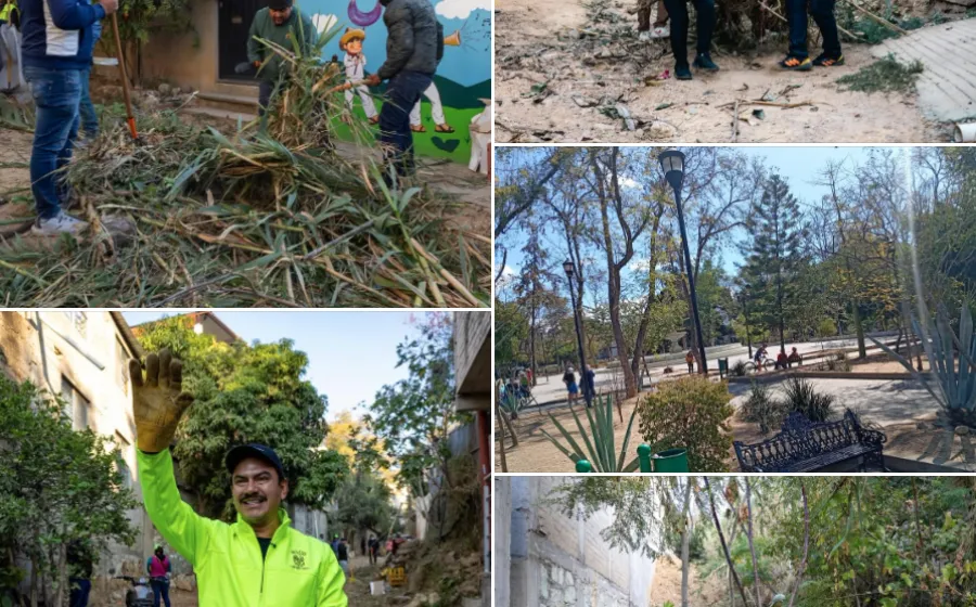 Tequio Vecinal fortalece el orden y la convivencia en la colonia Mártires de Río Blanco