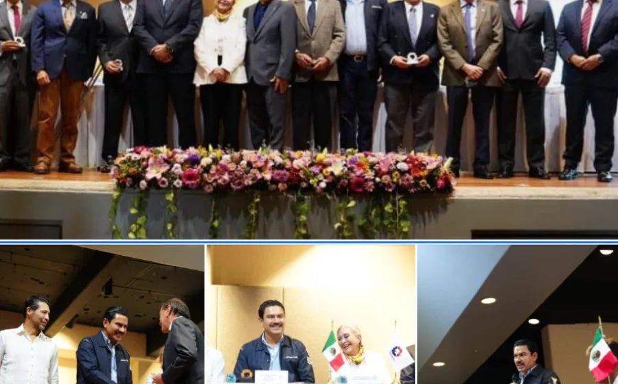 Ray Chagoya refrenda alianza con el sector empresarial durante toma de protesta de CANACINTRA Oaxaca