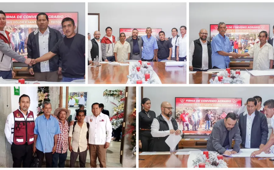 Llega la paz después de 20 años a San Pedro Yólox y la agencia de Santa María Totomoxtla