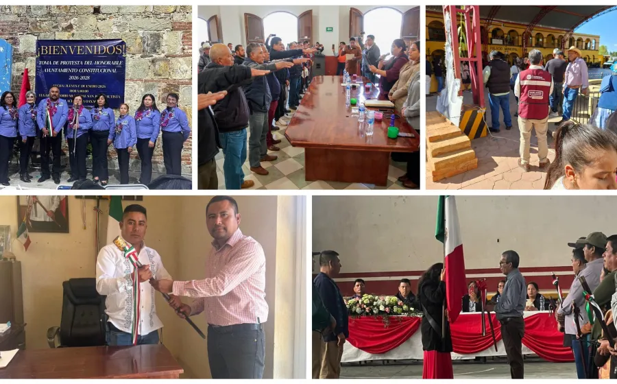 En paz celebra Oaxaca relevo de autoridades de Sistemas Normativos Internos