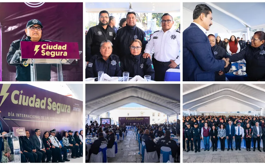 Oaxaca de Juárez reconoce a su Policía Municipal y refuerza la ruta de seguridad para 2026