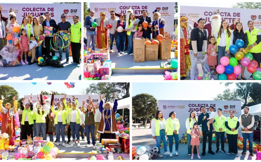 DIF municipal impulsa la Ruta de Reyes con Colecta de Juguetes 2026
