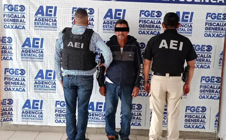 Fiscalía de Oaxaca aprehende a sujeto por violación de su hija; testimonios señalan que agresiones ocurrieron durante más de 10 años