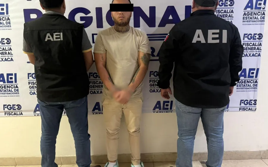 FGEO captura a probable responsable de homicidio de guardia de seguridad en el Istmo