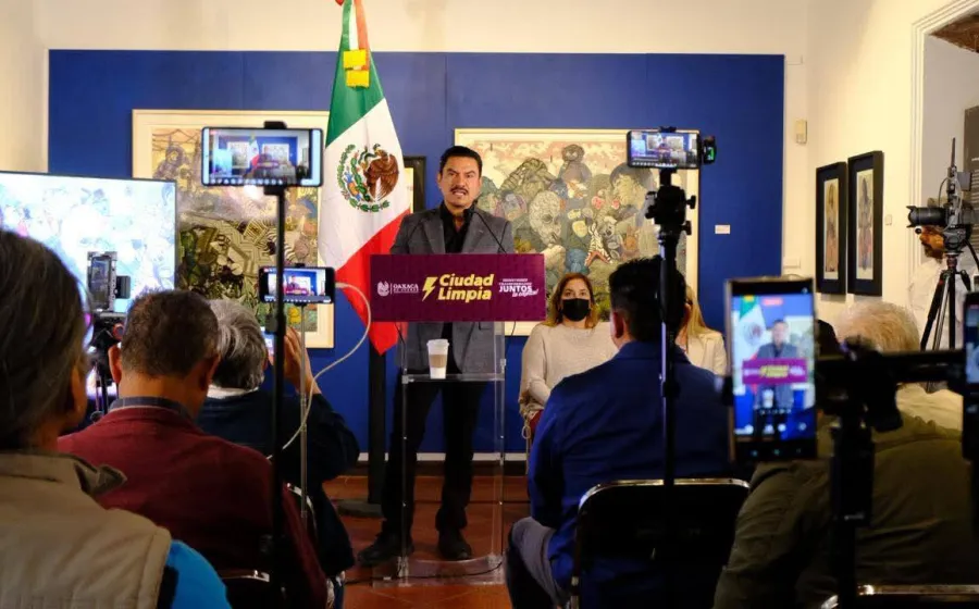 Gestión permanente y coordinación con el Estado y la Federación impulsan obras estratégicas en Oaxaca de Juárez