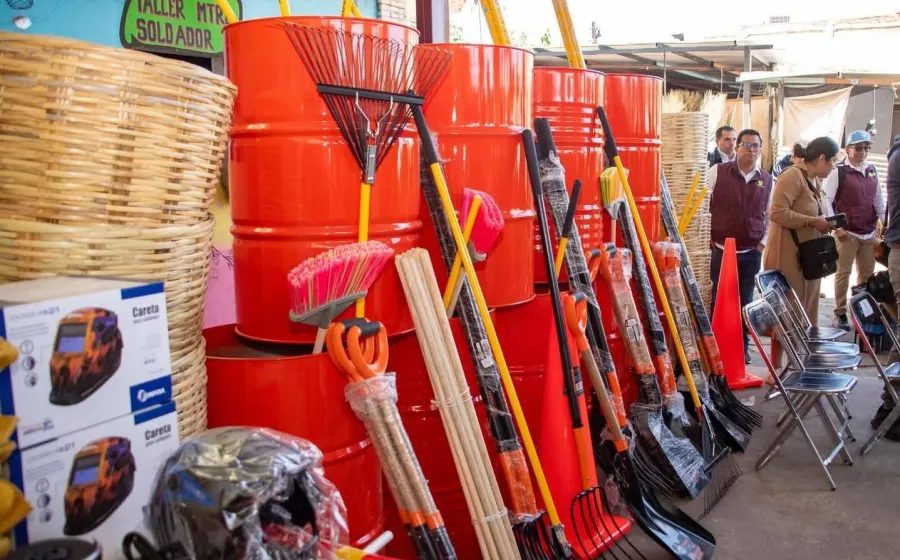 Ray Chagoya fortalece el Área de Barridos con nuevo equipamiento para mantener limpia la capital